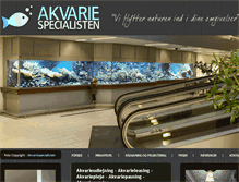 Tablet Screenshot of akvariespecialisten.dk